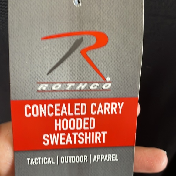 ROTHCO CONCEALED CARRY HOODIE (2072) - Picture 3 of 4